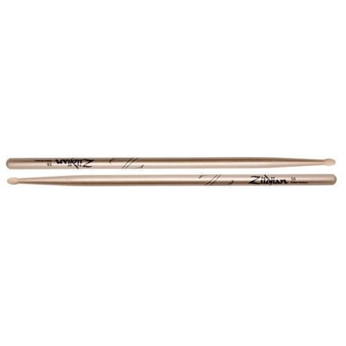 BAQUETAS ZILDJIAN 5A HICKORY CHROMA DORADO