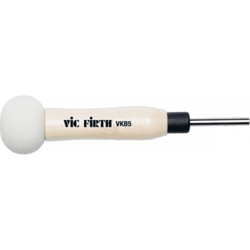 MAZA BOMBO VKB5 VF VICKICK® EJE MADERA / FIELTRO