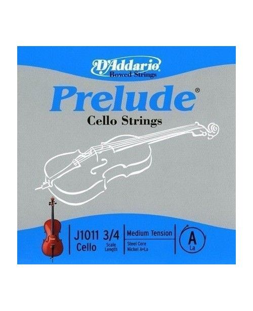 Cuerda Cello D'Addario Prelude LA 3/4