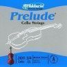 Cuerda Cello D'Addario Prelude LA 3/4