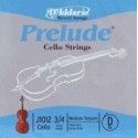 Corda Violoncel D'Addario Prelude RE 3/4