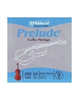 Corda Violoncel D'Addario Prelude RE 3/4