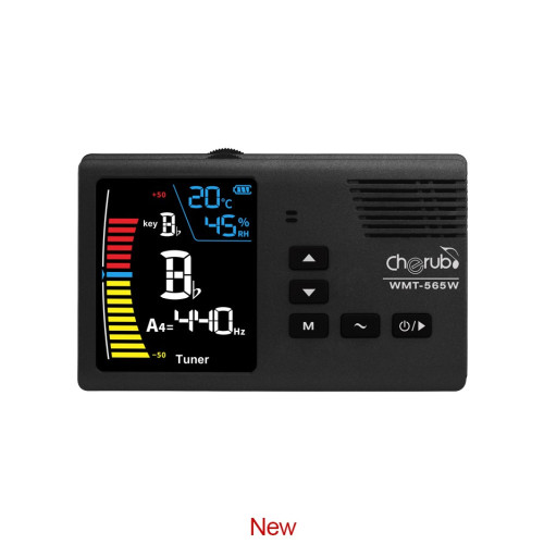 Metrónomo-Afinador Cherub WMT-565W con t
