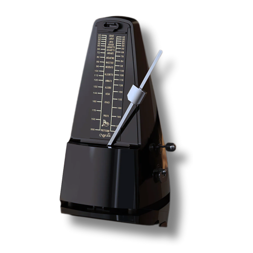 Metrónomo Mecánico Cherub WSM-305 Negro