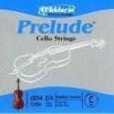Cuerda Cello D'Addario Prelude DO 3/4