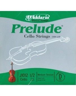 Cuerda Cello D'Addario Prelude RE 1/2