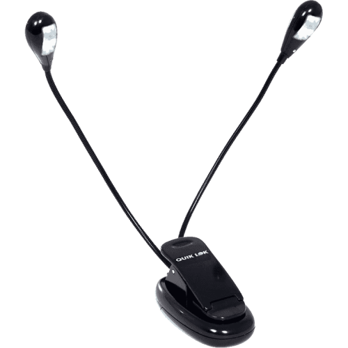 LÁMPARA ATRIL DUAL FLEX CON PINZA - 4 LE