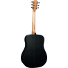 GUITARRA ACÚSTICA LÂG DREADNOUGHT TRAMONATANE 70 - NEGRO SATINADO