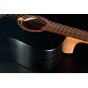 GUITARRA ACÚSTICA LÂG DREADNOUGHT TRAMONATANE 70 - NEGRO SATINADO