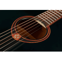 GUITARRA ACÚSTICA LÂG DREADNOUGHT TRAMONATANE 70 - NEGRO SATINADO