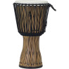 DJEMBE 7"" PEARL SINTETICO ROPE TUNED ZEBRA GRASS
