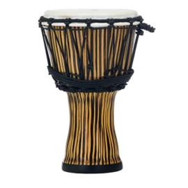 DJEMBE 7"" PEARL SINTETICO ROPE TUNED MOLTEN SCARLET