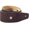 CORREA GUIT/ BAJO SUEDE - CAOBA
