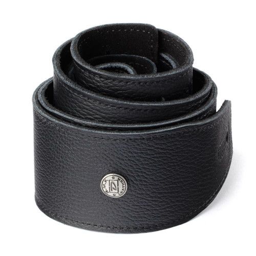 CORREA GUIT/BAJO PIÉL 2,5"" - Triple Black