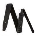 CORREA GUIT/BAJO PIÉL 2,5"" - Triple Black