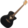 GUITARRA ACÚSTICA LÂG AUDITORIUM CUTWAY TRAMONTANE 70 A/E - NEGRO SATINADO