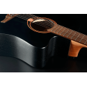 GUITARRA ACÚSTICA LÂG DREADNOUGHT CUTAWAY TRAMONTANE 70 A/C - NEGRO SATINADO