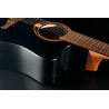 GUITARRA ACÚSTICA LÂG DREADNOUGHT CUTAWAY TRAMONTANE 70 A/C - NEGRO SATINADO