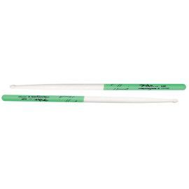 BAQUETAS ZILDJIAN 5A HICKORY DIP NATURAL VERDE