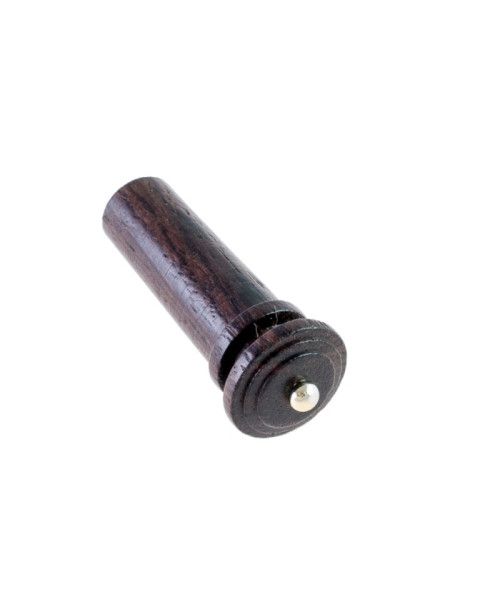 "Botón viola palisandro modelo Hill pin dorado"