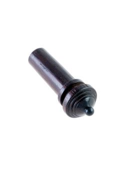 "Botón viola palisandro modelo Hill pin negro"