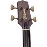 BAJO ACÚSTICO TAKAMINE DB10 FRETLESS E/A F-HOLE CUTAWAY