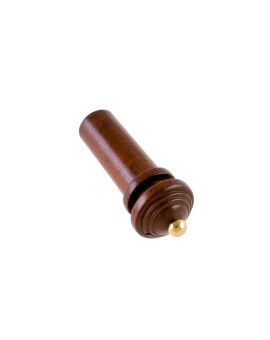 "Botón violín boj modelo Hill pin dorado 4/4"