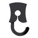 BowStopper Tutor Arco Violín / Viola / Cello Negro