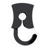 BowStopper Tutor Arco Violín / Viola / Cello Negro