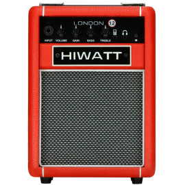 AMPLIFICADOR GUITARRA COMBO HIWATT LONDON CON BLUETOOTH 1x6,5"" - 12W (ROJO)