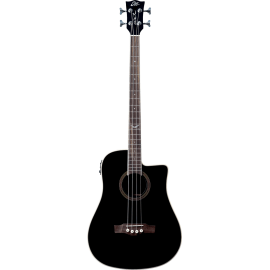 BAJO ACÚSTICO DREADNOUGHT CUTAWAY ELECTRO NEGRO