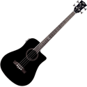 BAJO ACÚSTICO DREADNOUGHT CUTAWAY ELECTRO NEGRO