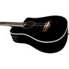 BAJO ACÚSTICO DREADNOUGHT CUTAWAY ELECTRO NEGRO