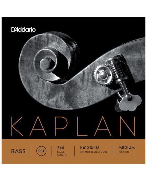 "Set de cuerdas contrabajo D`Addario Kaplan K610"