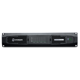 Amplificador de potencia de ocho canales, 300W @ 4? con audio en red Dante? / AES67, y compatible c