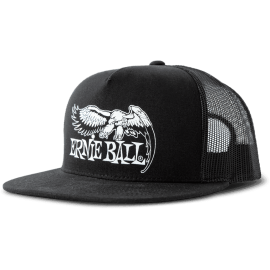 GORRA NEGRA - LOGO EB EAGLE BLANCO