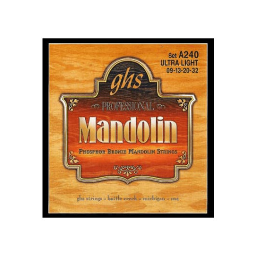 JUEGO MANDOLINA PHOSPHOR BRONZE ULTRA LIGHT 9-32