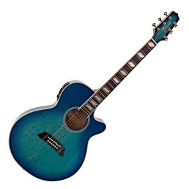 GUITARRA ACÚSTICA THINLINE 178 A/E CUTAWAY - BLUE FLAMME