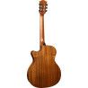 GUITARRA CLÁSICA NYLON LAG AUDITORIUM HYVIBE H2 10 A/E CUTAWAY