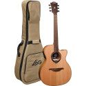 GUITARRA ACÚSTICA LAG AUDITORIUM HYVIBE H2 10 A/E CUTAWAY