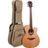 GUITARRA ACÚSTICA LAG AUDITORIUM HYVIBE H2 10 A/E CUTAWAY