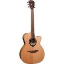 GUITARRA ACÚSTICA LAG AUDITORIUM HYVIBE H2 10 A/E CUTAWAY
