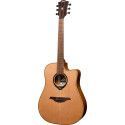 GUITARRA ACÚSTICA LAG DREADNOUGHT HYVIBE H2 10 A/E CUTAWAY