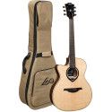 GUITARRA ACÚSTICA LAG AUDITORIUM HYVIBE H2 30 A/E CUTAWAY - ZURDOS