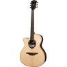 GUITARRA ACÚSTICA LAG AUDITORIUM HYVIBE H2 30 A/E CUTAWAY - ZURDOS