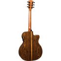 GUITARRA ACÚSTICA LAG AUDITORIUM HYVIBE H2 30 A/E CUTAWAY - ZURDOS