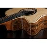 GUITARRA ACÚSTICA LAG AUDITORIUM HYVIBE H2 30 A/E CUTAWAY - ZURDOS