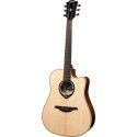 GUITARRA ACÚSTICA LAG DREADNOUGHT HYVIBE H2 30 A/E CUTAWAY