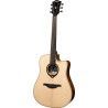 GUITARRA ACÚSTICA LAG DREADNOUGHT HYVIBE H2 30 A/E CUTAWAY