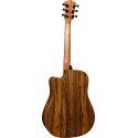 GUITARRA ACÚSTICA LAG DREADNOUGHT HYVIBE H2 30 A/E CUTAWAY